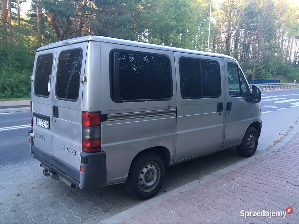 Citroen Jumper 20 Benzyna Gaz 3osobowy
