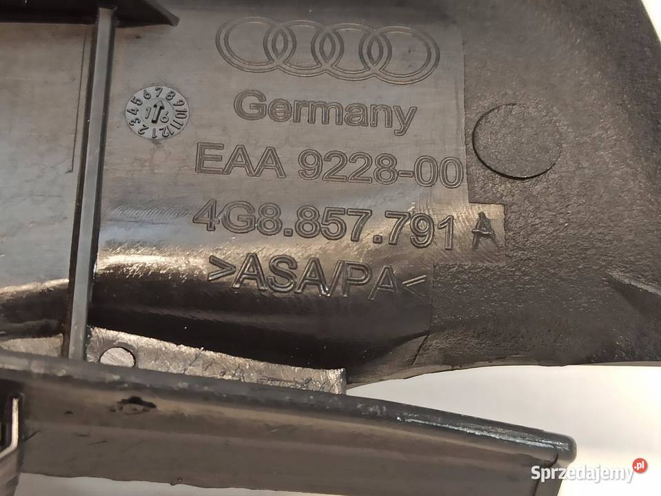 AUDI A6 C7 PROWADNICA PASA LEWY TYŁ 4G8857791A