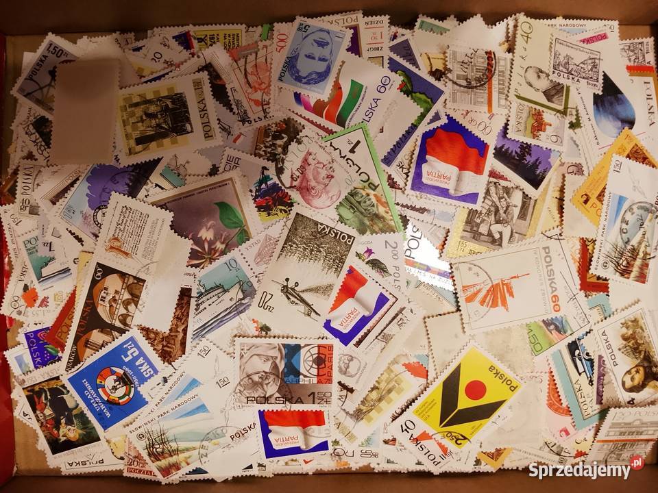 Zestaw Znaczków polska Filatelistyka Łęczyca