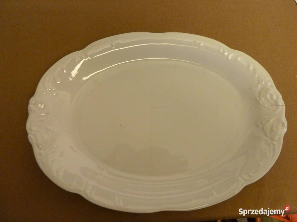 Owalny porcelanowy półmisek Wawel Krzysztof Porcelana i szkło Warszawa