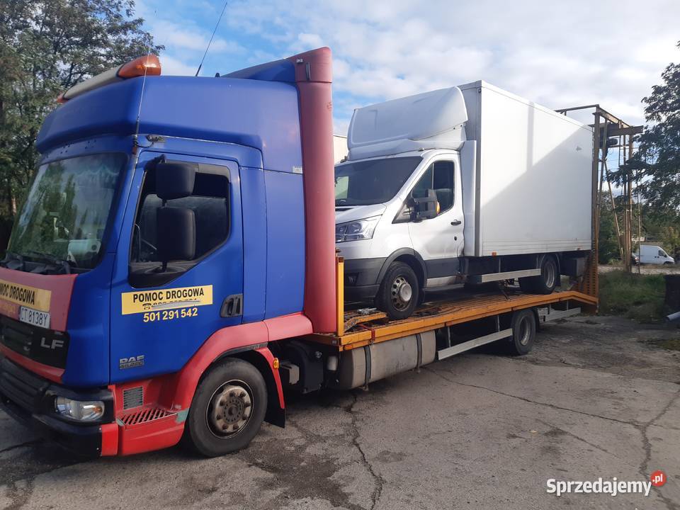 DAF LF 45 2007r Pomoc drogowa Autolawety Chorzów