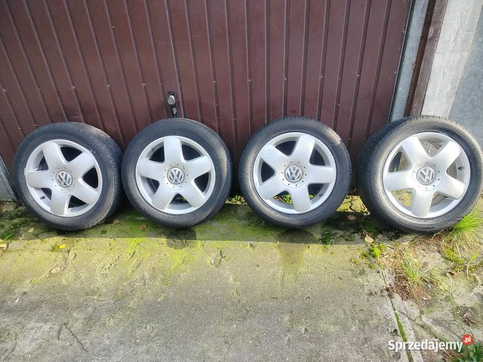 Felgi 5x100 15 VW polo 9n opony śmietnik Skarżysko-Kamienna