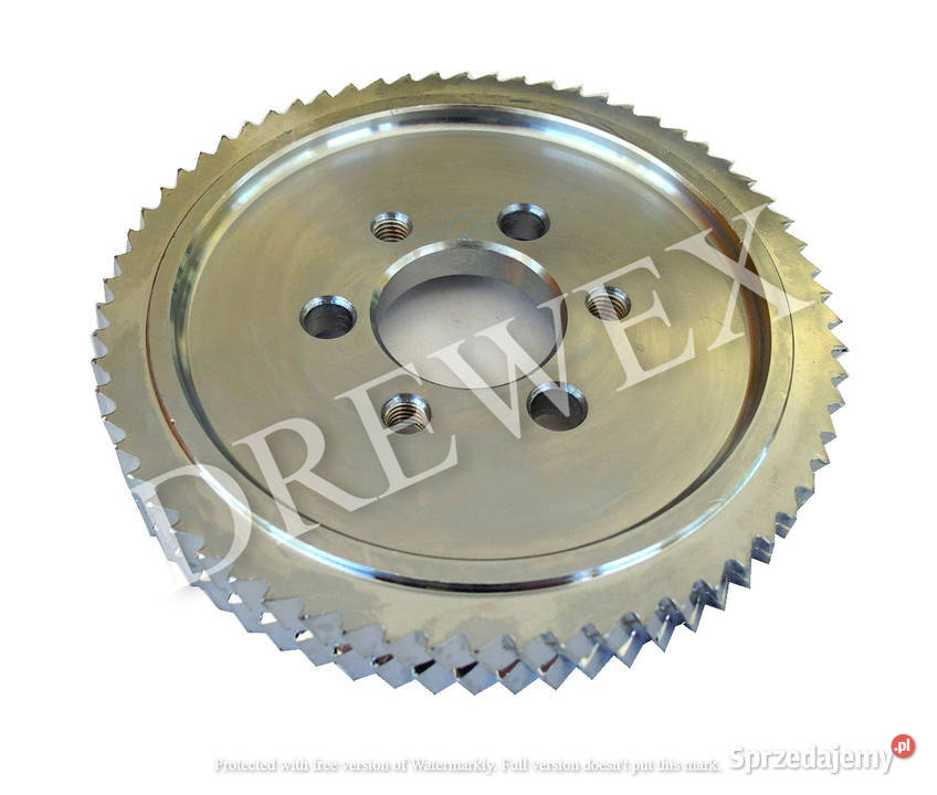 Rolka posuwu 140x2035 skręcana do strugarki Produkcja Sidzina