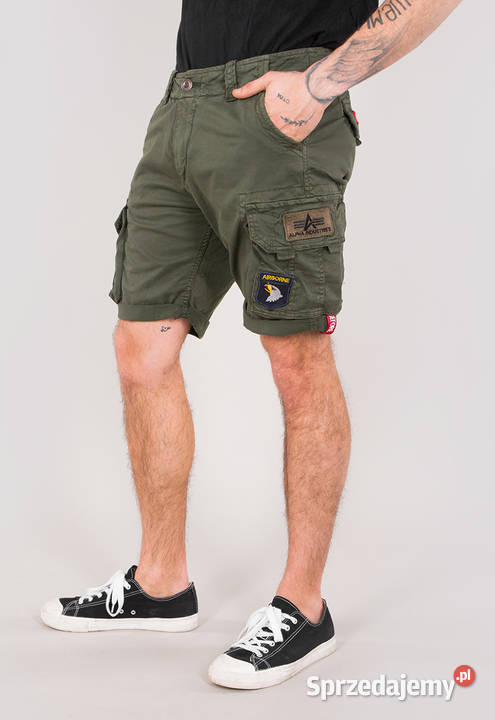 Alpha Industries szorty CREW PATCH 186209 różne mazowieckie Warszawa