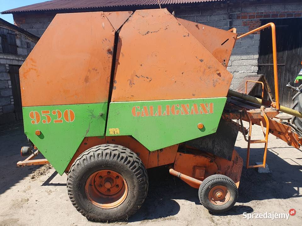 Prasa gallignani 9520 walcowa siatka łódzkie Parądzice