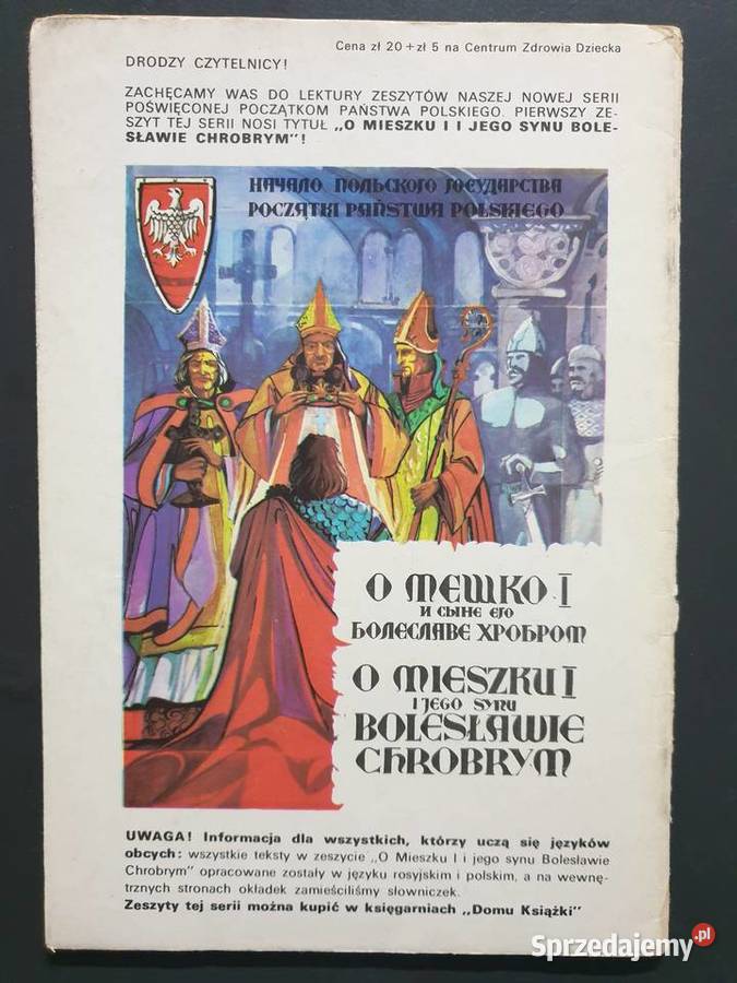 O Piaście Kołodzieju komiks w języku rosyjskim Polskie