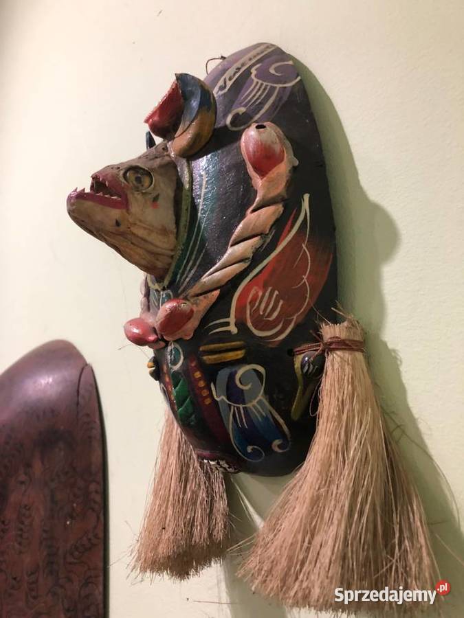 Maska etniczna plemienna Afryka Azja Bali Kraków