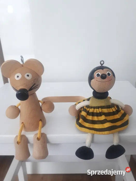 Zestaw drewnianych zabawek kolekcjonerskich Gliwice