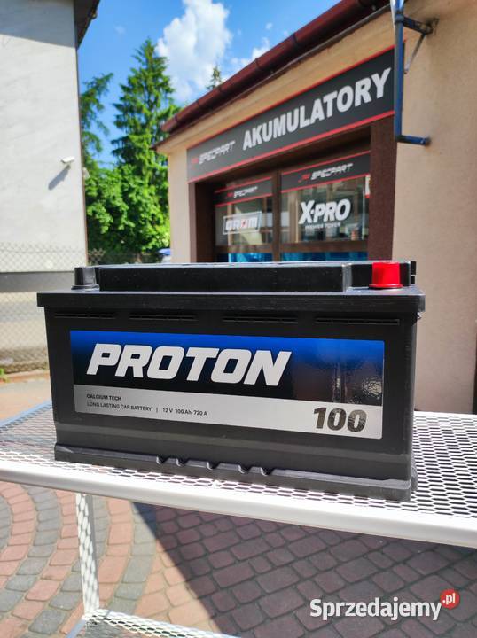 Akumulator PROTON 100Ah 720A P PLUS ŁÓDŹ DARMOWY