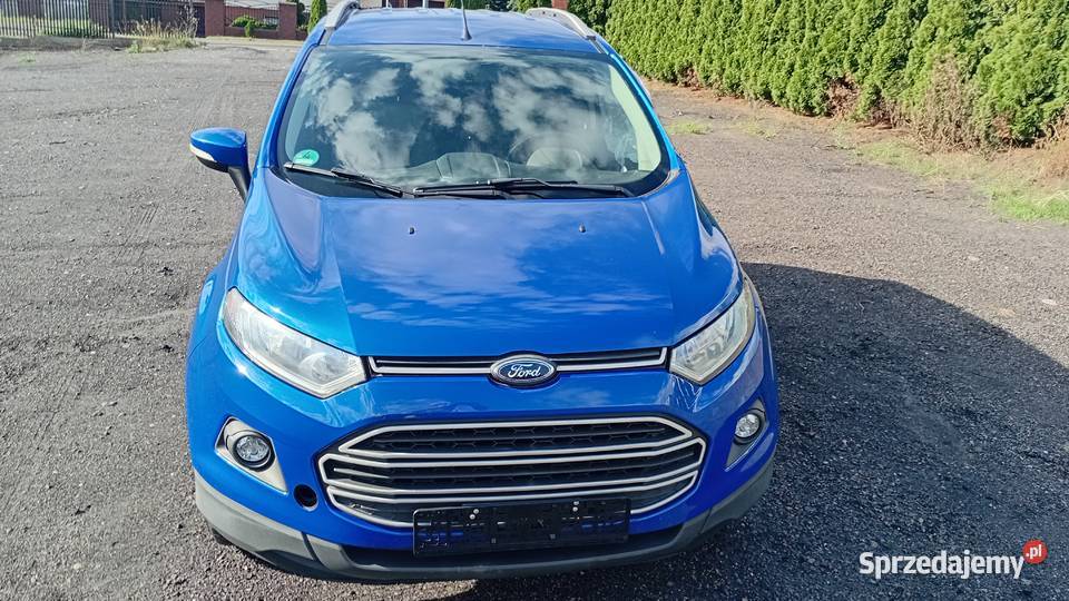 Okazja lekko uszkodzony Ford Ecosport 10i manualna EcoSport wielkopolskie Kalisz