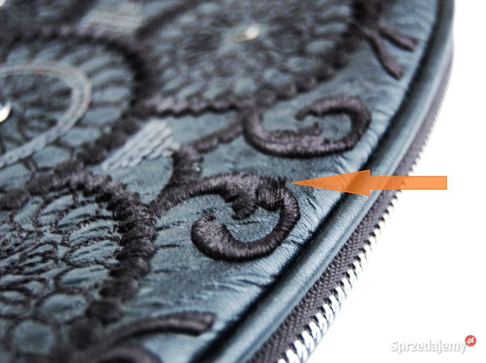 Desigual Majestic Siberia czarna haftowana 25cm Lublin