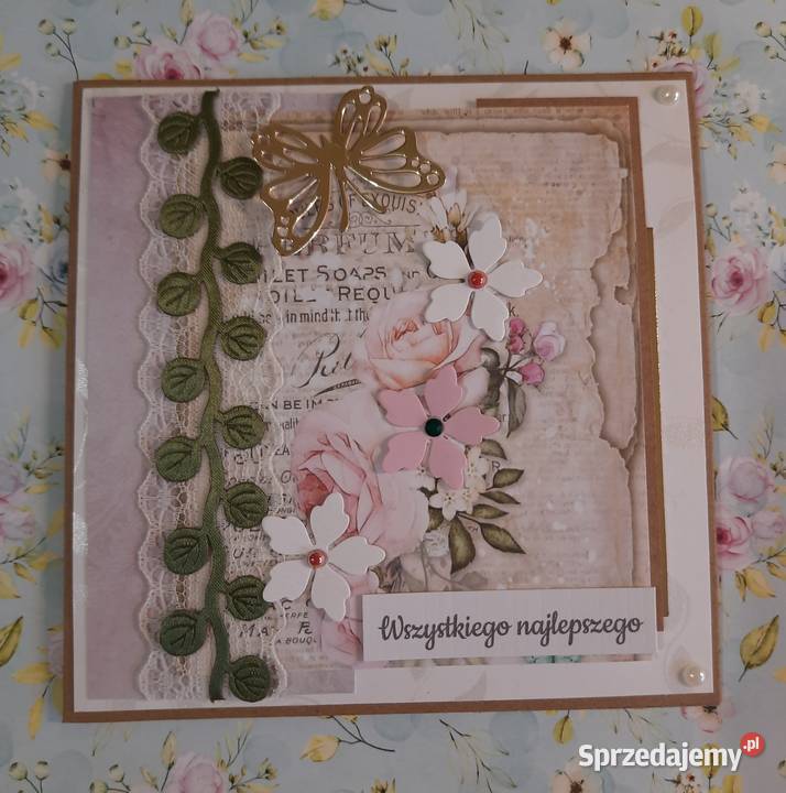 Kartka na urodziny imieniny odejście na Ryki