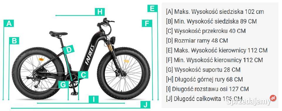 NOWOŚĆ Fafrees Carbon X 26x48 1000W 225Ah 55h podkarpackie Tarnobrzeg