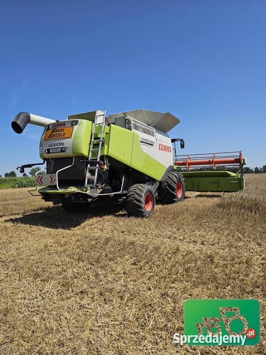 Claas Lexion 600 Mercedes V8 2006 r wielkopolskie Wilkowo