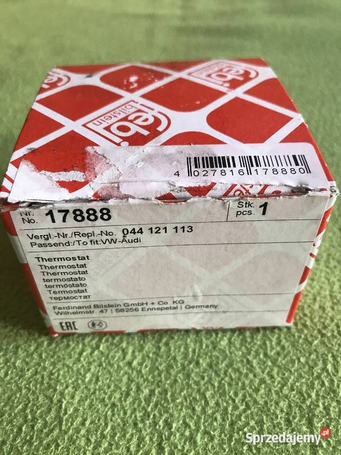 Termostat układu chłodzenia FEBI BILSTEIN 17888 Jaworzno sprzedam