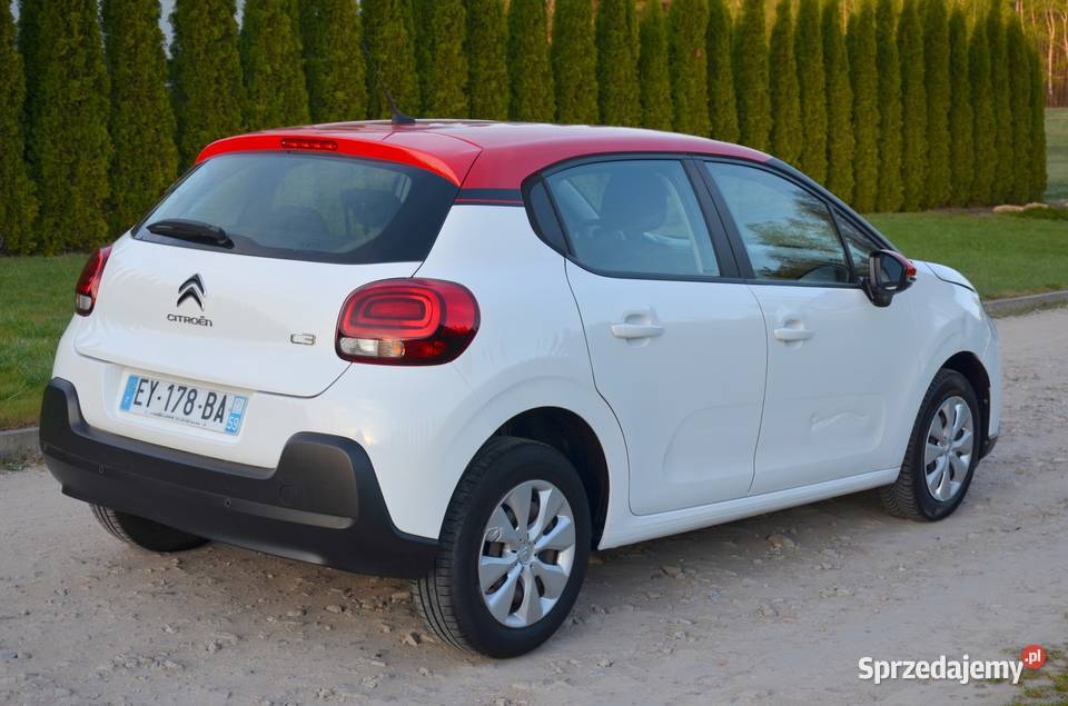 Citroen C3 12 66000 Nawigacja PDC VAT marża wielkopolskie Turek