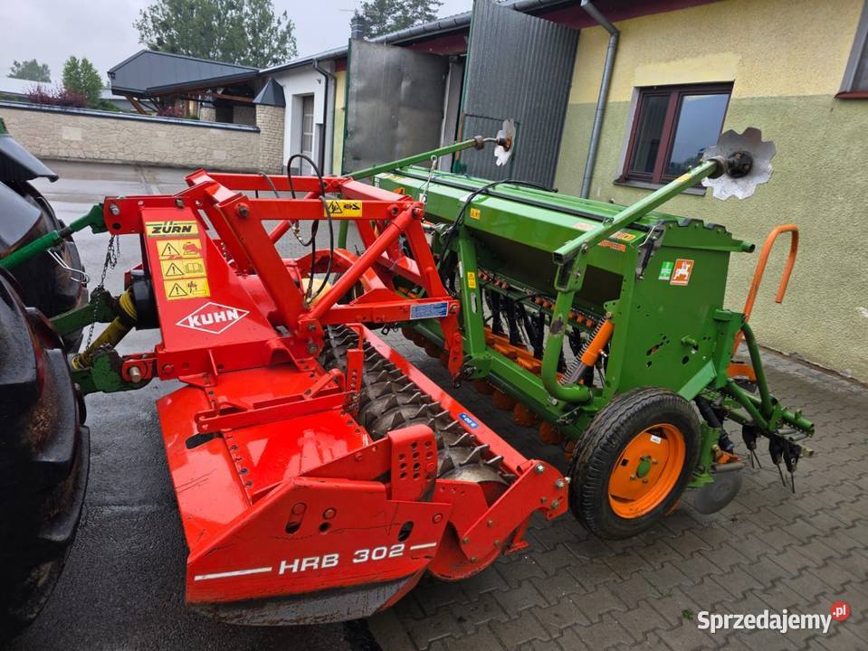 Zestaw siewnik Amazone D9 30 agregat Kuhn HRB Józefów sprzedam