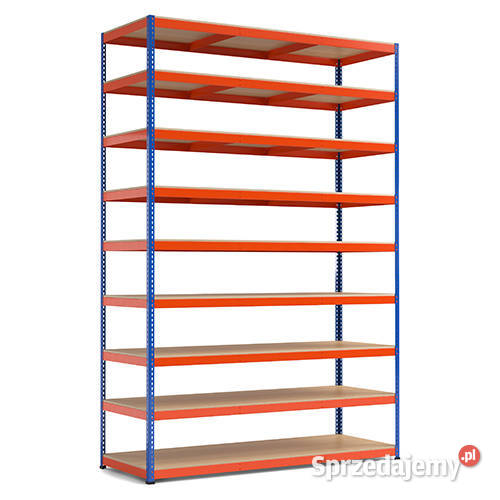 Regał magazynowy 3048x1231x620mm 9P WIÓR 590 B 3048cm Gomunice