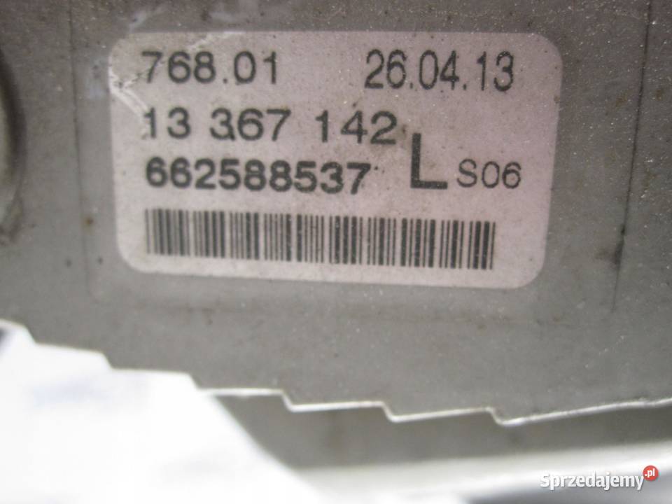 OPEL ASTRA J LIFT 13r kierunkowskaz lewy przód Kierunkowskazy