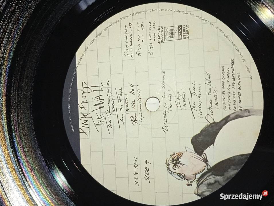 Pink Floyd The Wall Japan Press Rumia