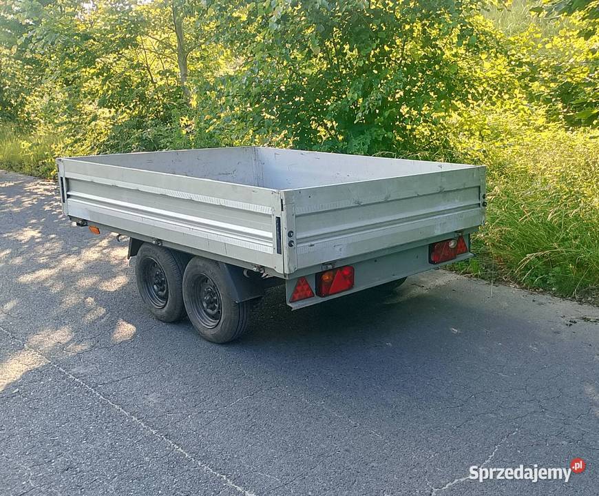 Przyczepa samochodowa dwuosiowa Żary