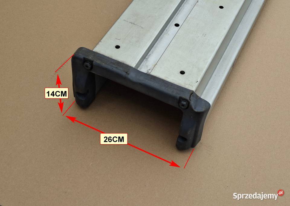NACZEPA ZDERZAK ALUMINIOWY 241 BELKA PRZYCZEPA ciężarowe Zderzaki