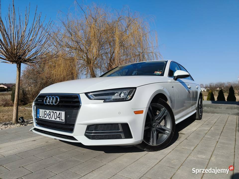 Audi A4 B9 20 TFSI Quattro nieuszkodzony Bełżyce