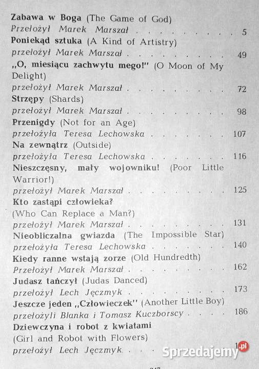 Kto zastąpi człowieka Brian W Aldiss Pozostałe Chełm