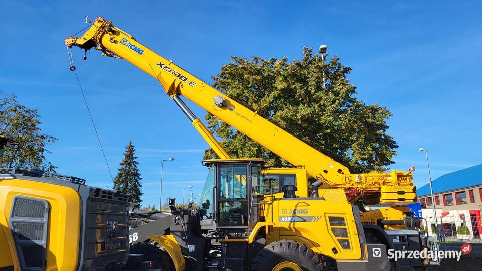 Dźwig XCMG XCR70 70 ton żuraw placowy sprzedam