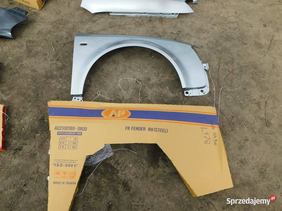 audi A4 B6 błotnik prawy kolor LY7Q WYSYŁKA Żory sprzedam