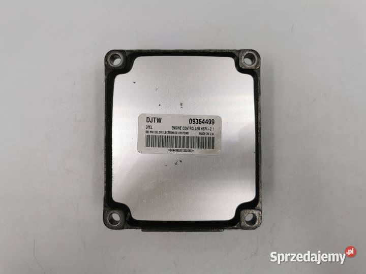Sterownik Silnika Opel Vectra B 16 16v 09364499 Wyszków