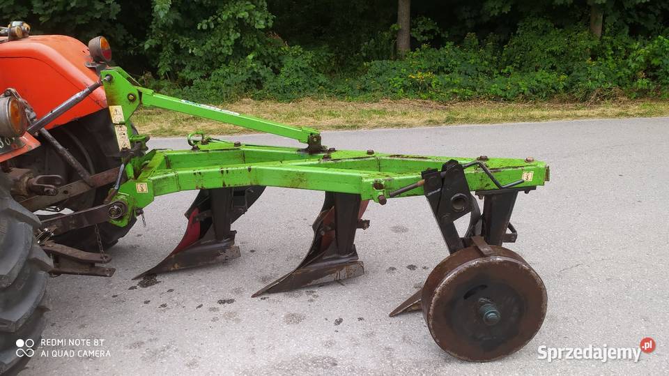 Pług duży 3skibowy na wysokiej słupicy Grudziądz sprzedam