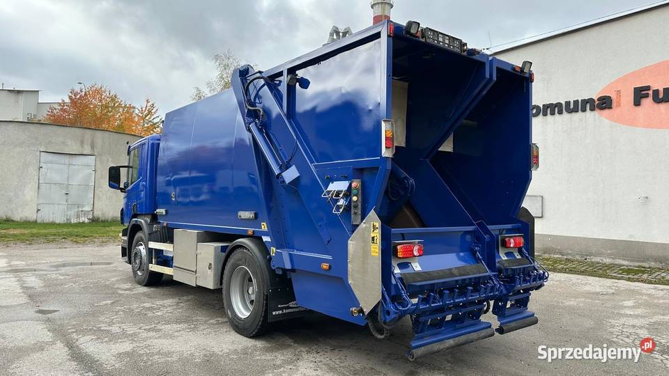 SCANIA P 230 śmieciarka 14 m3 NTM 2 k nie świętokrzyskie Nowiny