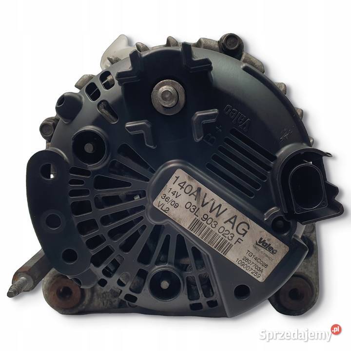 ALTERNATOR VW Golf VI 20 TDI Valeo 03L903023F lubelskie Chełm sprzedam