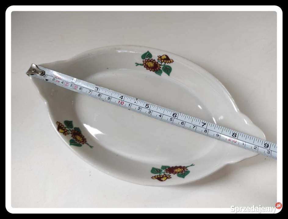 Półmisek w słoneczniki 23 x 13 Lubiana Zastawa stołowa Płock