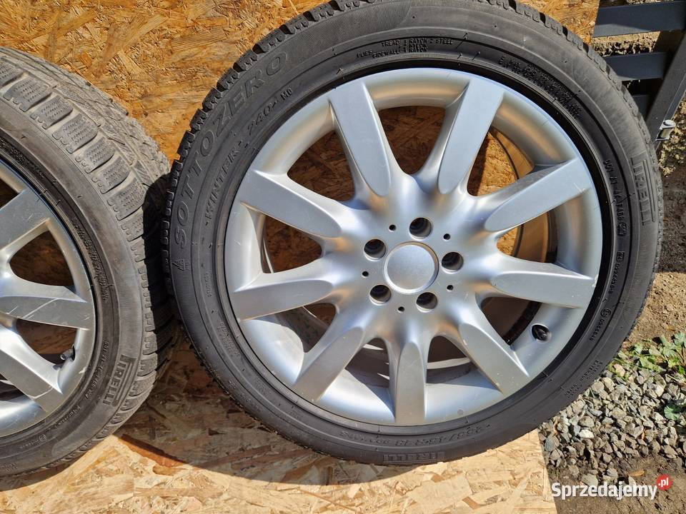 MB A2214011902 FELGI ALUMINIOWE 18 OPONY PIRELLI Średnica 18" Słowikowo