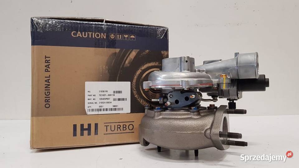 Nowa turbosprężarka IHI 9B001 9B005 17201 Siedlce