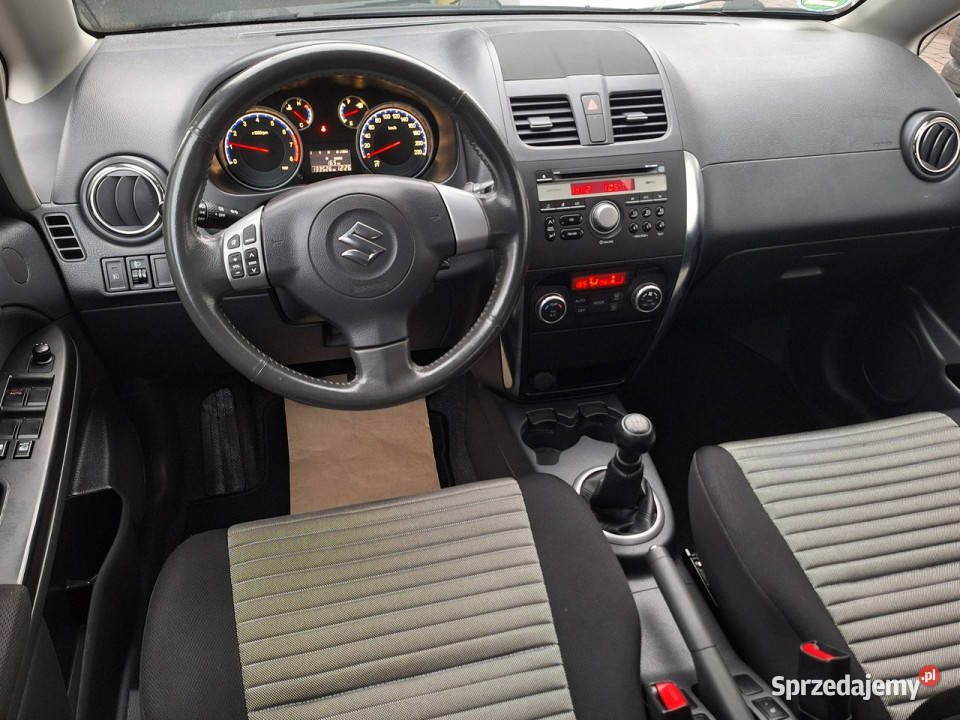 Suzuki SX4 16benzyna ŁADNE ALUFELGi podgrz immobilizer warmińsko-mazurskie Olsztyn