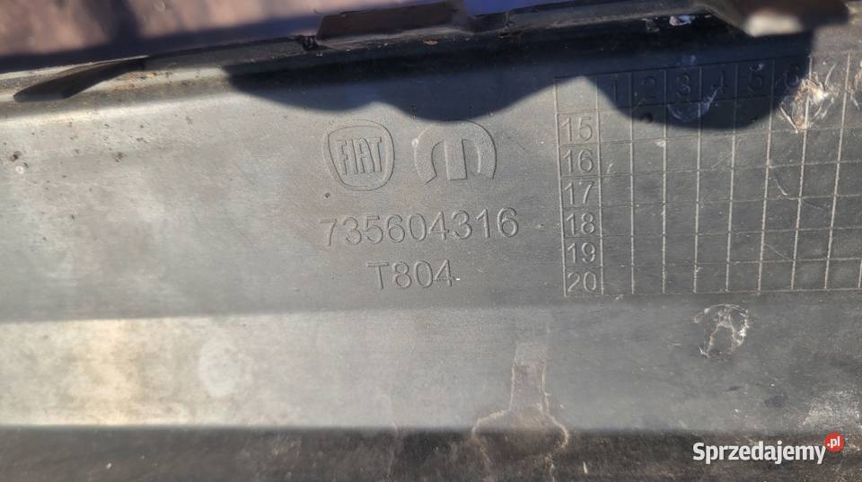 FIAT TIPO II SEDAN DYFUZOR DOKŁADKA ZDERZAKA TYL Ruda Śląska