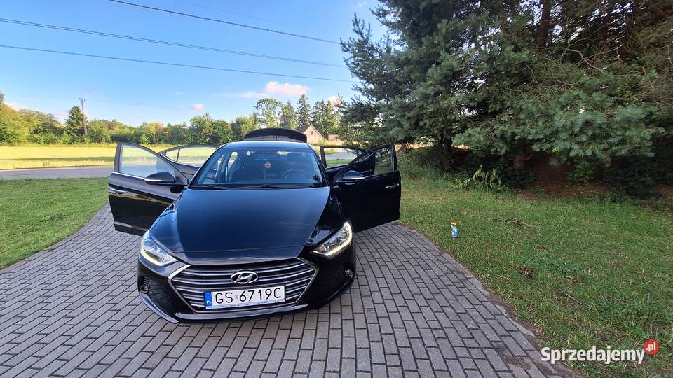 Hyundai Elantra czarna perła zadbany automat pomorskie Słupsk