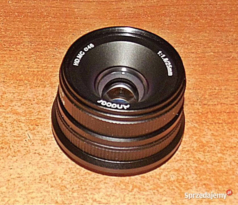 Obiektyw szerokokątny Andoer HDMC 25mm 18 Sony E Warszawa sprzedam