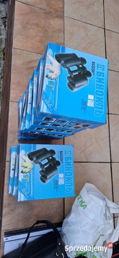 Wiatrówki lornetki latarki