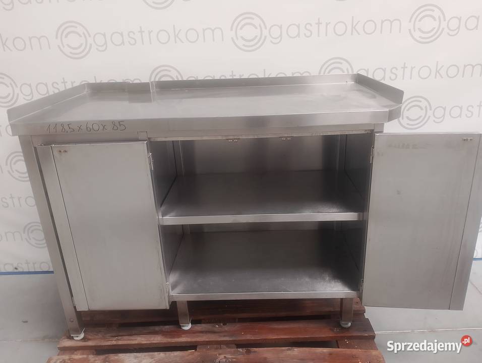 Stół z szafką i prowadnicami na GN 11 1185x60x85 dolnośląskie Wrocław sprzedam