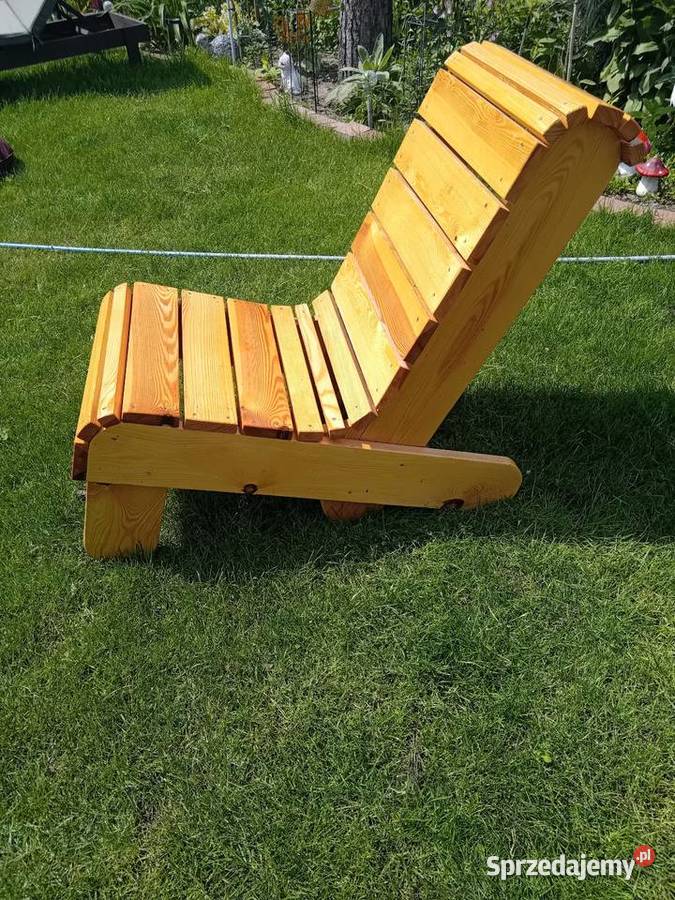 Fotel drewniany wielkopolskie Dobrosołowo Drugie