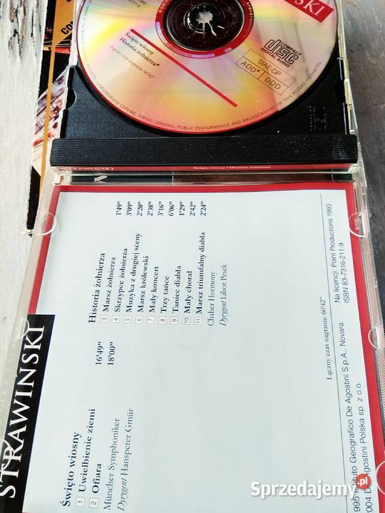 Strawiński Historia żołnierza Święto wiosny Warszawa