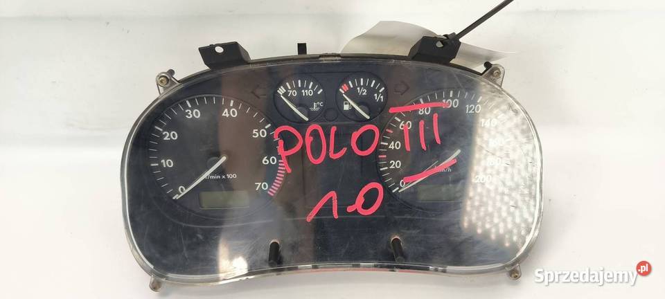 LICZNIK ZEGAR VOLKSWAGEN POLO 6N0919860R kujawsko-pomorskie Lipno