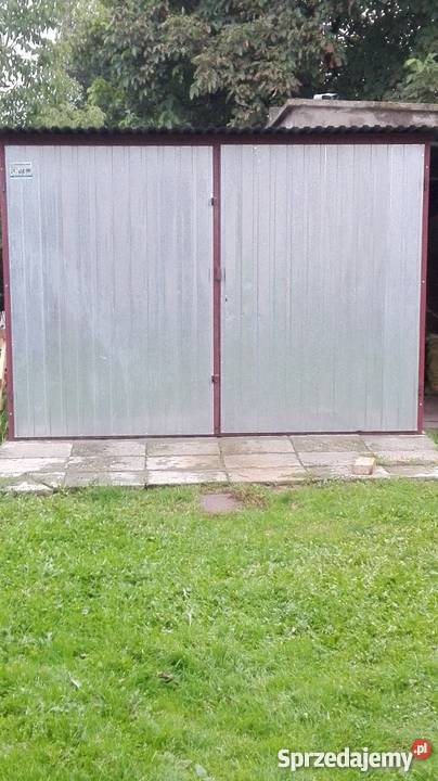 Garaż blaszany samodzielny Częstochowa sprzedam
