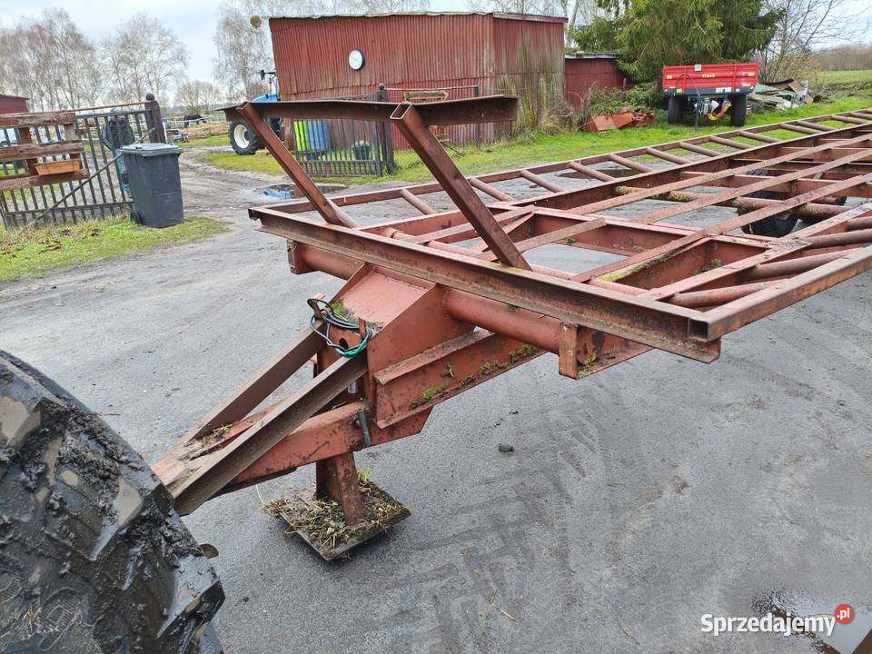 Przyczepa do balotów bel słomy siana 10 t