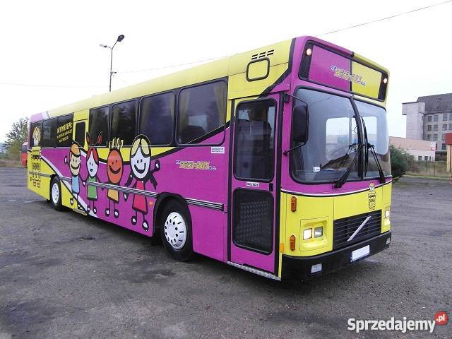 Volvo B10m super Autobus 1993 r welurowa tapicerka śląskie