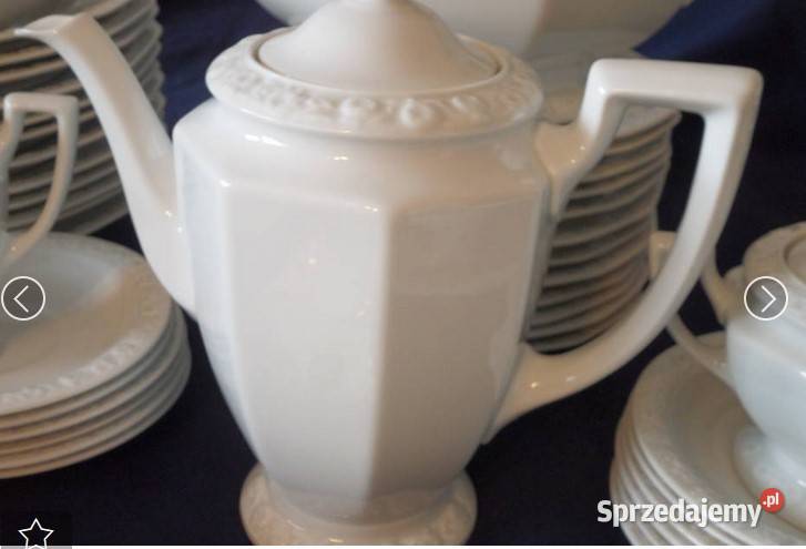 Rosenthal biala Maria serwis obiadowokawowy na Pasym